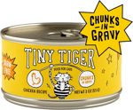 Tiny Tiger Chunks In Gravy Chicken Recipe Grain-free